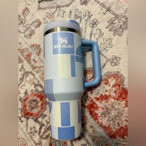 Stanley Pastel Blue and Cream Thermos
